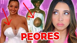 LOS PEORES VESTIDOS DE NOVIA MÁS FEOS Y RAROS DEL MUNDO | Mariale