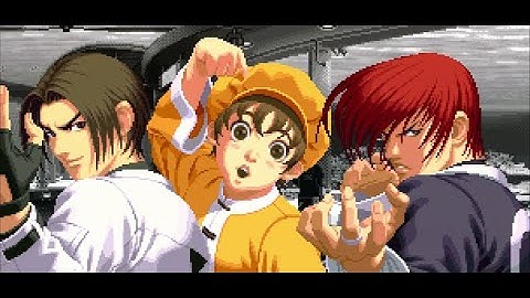 #296 KOF 2000 NEOGEO MVS \\ Kyo & Iori team (+Hinako & Bao) lvl 8 arcade runs, 1cc! King of Fighters