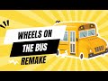 Fun and educational wheels on the bus singalong for kids  animated nursery rhyme adventure