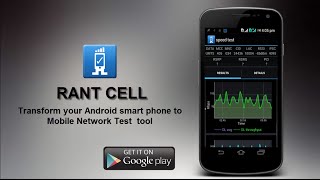 RantCell Test on 2G/3G/4G/CDMA Android app demonstration video screenshot 5