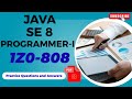 Part#1 | JAVA SE 8 Programmer 1 (1Z0-808) | Practice Questions and Answers
