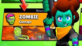 NOUVEAU concept MODE ZOMBIE avec les GADGET TROP CHEAT ! sur Brawl Stars
