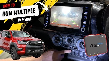 2020 to 2023 | How To Run Multiple Cameras on Factory Toyota Hilux Stereo | DIY Guide