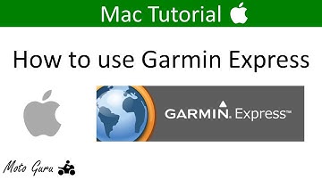 Garmin Express gebruiken op Mac