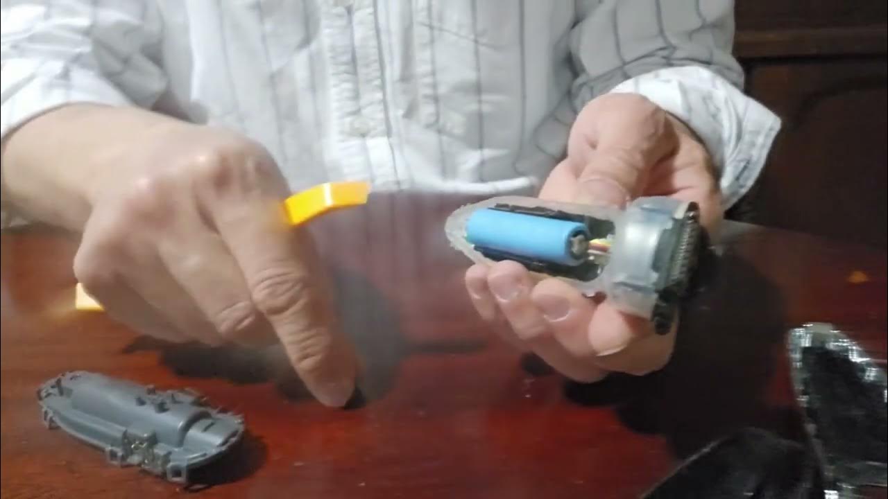 Norelco 1280x Philips Shaver Battery replacement 3.7V 800mAh - YouTube