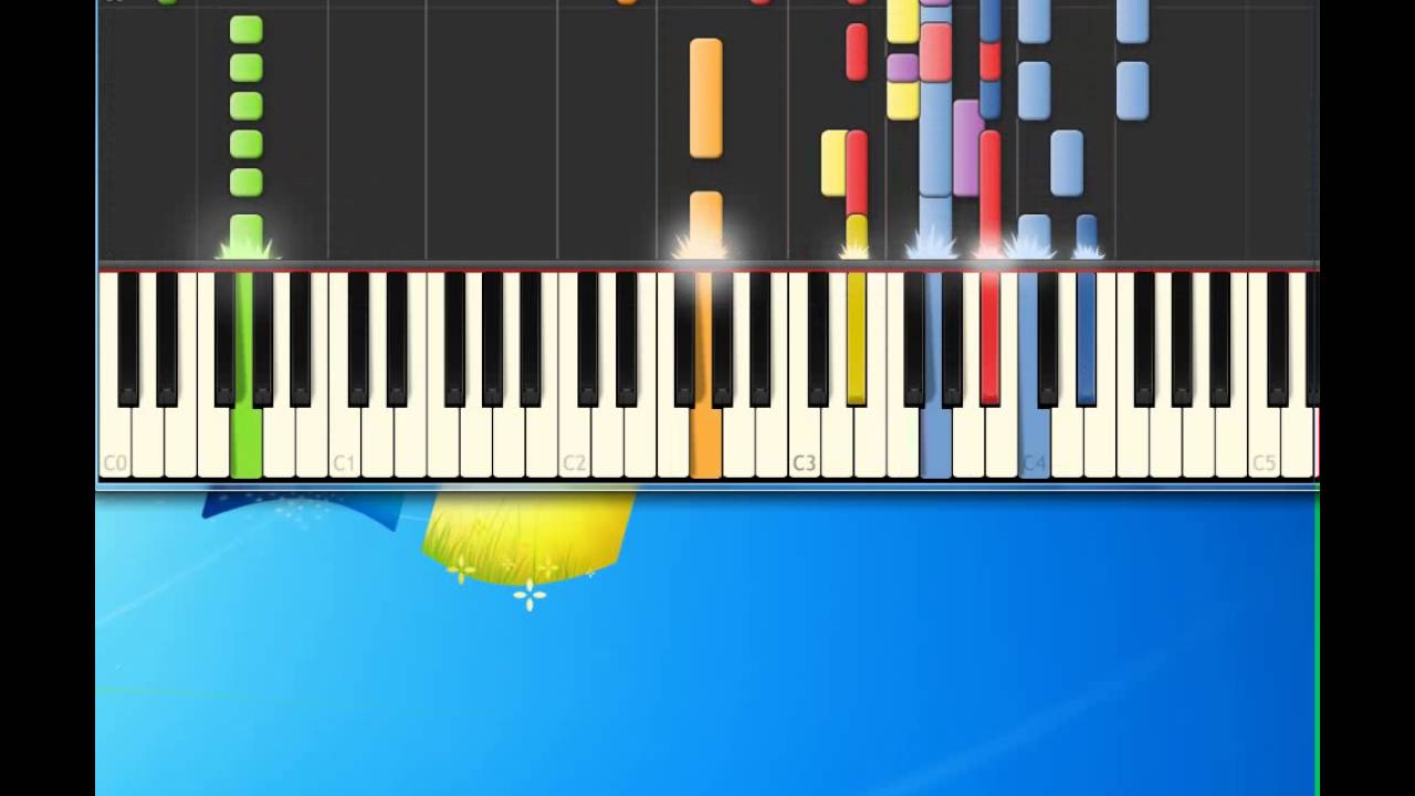 Cranberries i can't be with you [Piano tutorial by Synthesia] YouTube