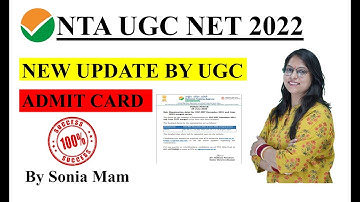 New Update!! Admit card released or not !! NTA UGC NET 2022