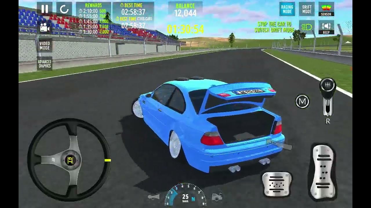 Iniciamos con unos de los mejores BMW y tiene al Lamborghini reventón (Car parking 3D 