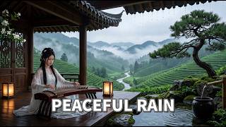 Download Lagu Rainy Chinese Mountain Sleep Music 🌧️ Guzheng & Gentle Rain for Deep Sleep (8 Hours)
