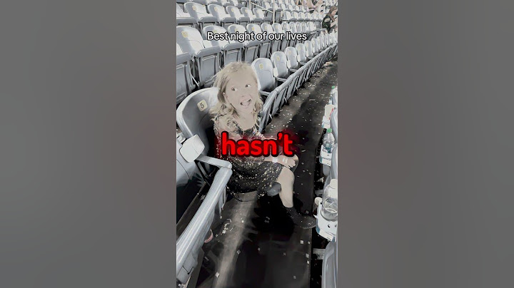 This Taylor Swift Fan Didn't Want To Leave The Stadium 🥹