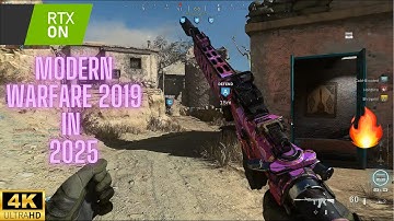 Call of Duty Modern Warfare 2019 in 2025 - Domination in AZHIR CAVE - 4K RTX ULTRA SETTINGS 🔥