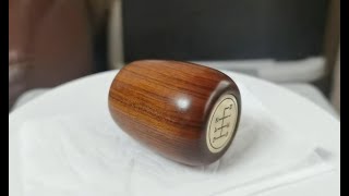 Premium African Rosewood Gear Shift Knob Short Teardrop Custom Made | Coolshiftknobs