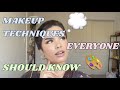 Makeup techniques everyone should know