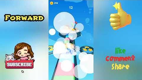 Forward vs Reverse Gaming in Bouncy Run | All Levels Gameplay Android Ios