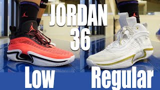 JORDAN 36 LOW is here, is it better than the regulars?