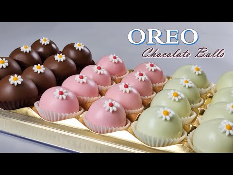 [Eng Sub] 4가지 재료-오레오 초코볼 만들기 /NO Bake / 4-ingredients /OREO Truffles chocolate Chocolate/ओरियो बाउल