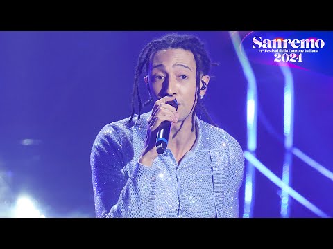 Sanremo 2024 - Ghali canta &#039;Casa mia&#039;