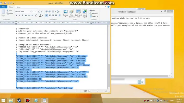 How To add an admin in your counter strike 1.6 server