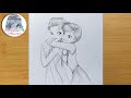 How to Draw ANNA & ELSA - Step by Step (Easy Way) || Sketch of Queen Elsa & Anna  ||  Pencil Sketch