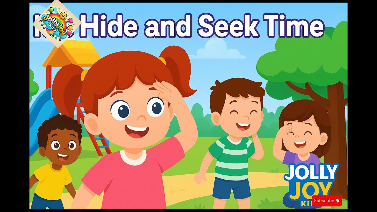 The MOST FUN Hide and Seek Song for Kids | Jolly Joy Kids - JJK - YouTube