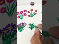 Easy Flower Drawing for Kids | Colorful Flower Art #shorts #art #diy #drawing