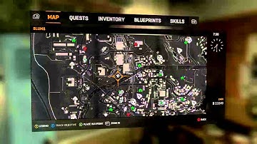 How to find the water current blueprint in Dying Light