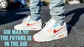 Air Max 90 Light Bone Team Orange 21 Unboxing On Feet Polo Nike Clothing Haul Youtube