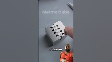 Metmo cube made up by wire #cube #technology #greenscreen