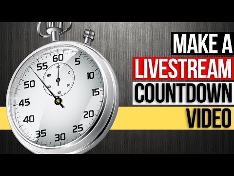 How To Make A Countdown Video For Your Live Stream | Davinci Resolve 16
