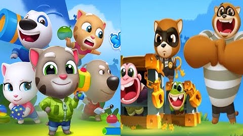 Talking Tom Splash Force Full walkthrough Android GamePlay # 2