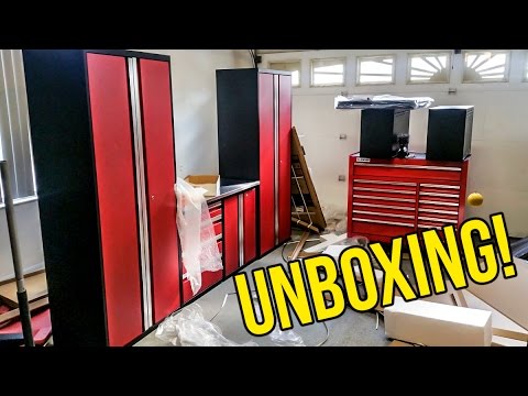 Unboxing My New Garage Tool Cabinets You Unboxing My New Garage Tool Cabinets