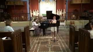 Gavotte By J.s. Bach, Hannah Beck, Flute & Skyler Simpson, Piano.