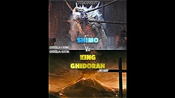 2nd to last edit | Shimo vs King Ghidorah #monsterverse #vsedit #vsbattle #wis #wisedit #shimo