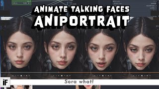 AniPortrait Animate Talking Faces
