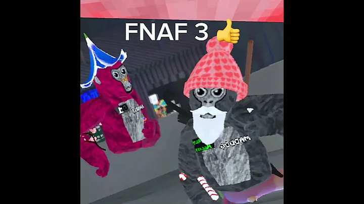 FNAF JUMPSCARES IN GORILLA TAG #gorillatag #gtag #vr #shorts #fnaf