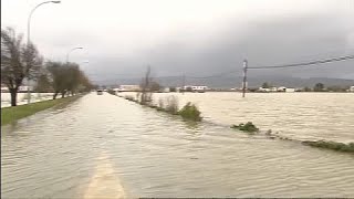 Ríos en alerta e inundaciones en el norte de España