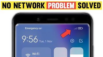 Mobile Network Problem Solved 100%  Working Method For All Sim | Mobile Network Not Coming 🔥
