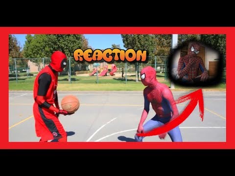 Basketball Spiderman Vs Deadpool Reaction Conen64