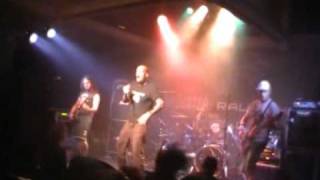 The Burning - Evangelical Cannibal  : Live in Slagelse 17-09-2010 Headbangers Ball tour 2010
