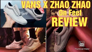 VANS OLD SKOOL X ZHAO ZHAO | UNBOXING | ON FEET | SIZING | REVIEW