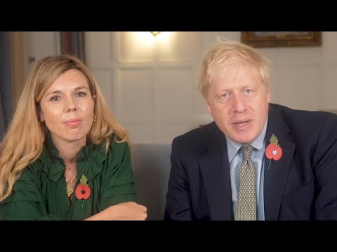 Boris Johnson and Carrie Symonds thank NHS staff: "It's because of you that Boris is still here"