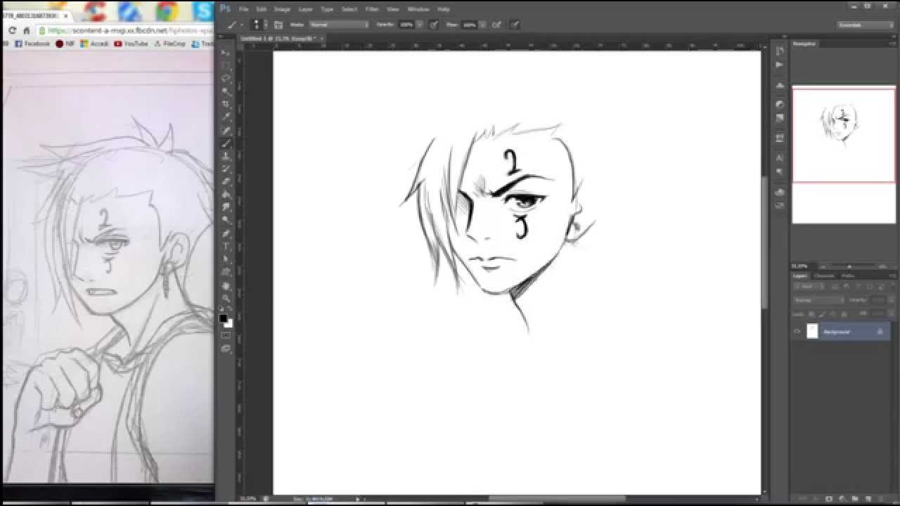 Kain digital sketch ( Angy89 )