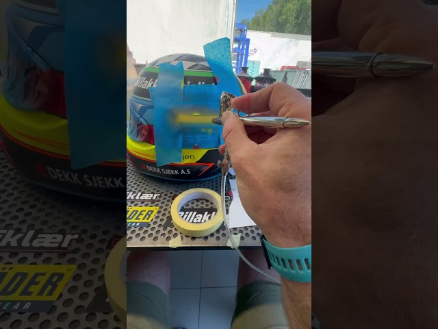 Logo paint😎 #hormann #logo #paint #design #helmet
