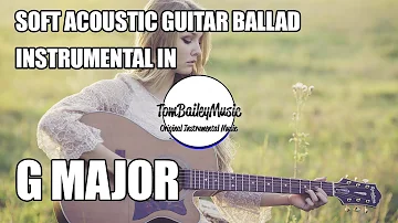 Soft Acoustic Guitar Ballad Instrumental In G Major | Forever Yours