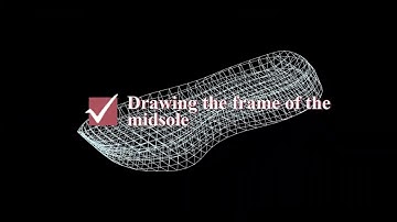 Design process of lattice midsole