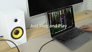 ACASIS USB C Hub with DP Port 10Gbps Multiport Adapter with 4K Display Port