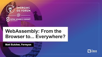 WebAssembly: From the Browser to... Everywhere? - Matt Butcher, Fermyon