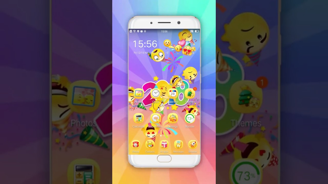 3D emoji theme camera iphone 8 plus apk