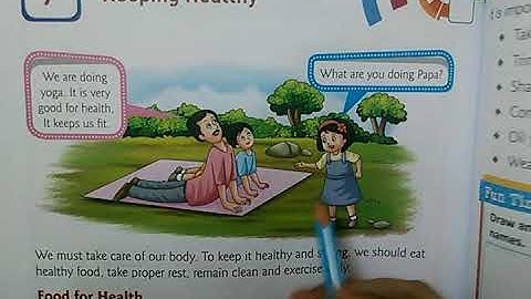 class 2 EVS !! keeping healthy !! chapter 7