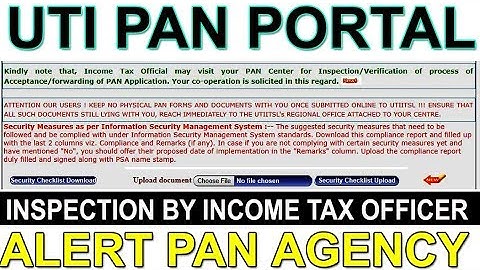 UTI Pan Portal Big Update/Alert by Digitalhelp Jay in Hindi